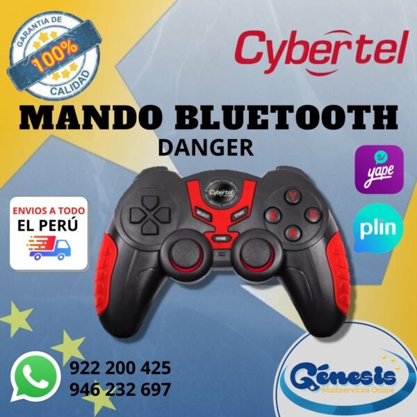 Mando Bluetooth Danger cybertel