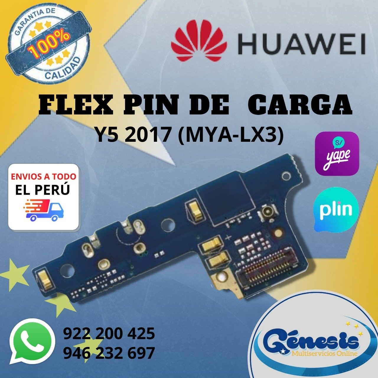 Loa Ngoài Huawei Y5 2017 MYA L22 Thay Lấy Ngay Bảo Hành Dài