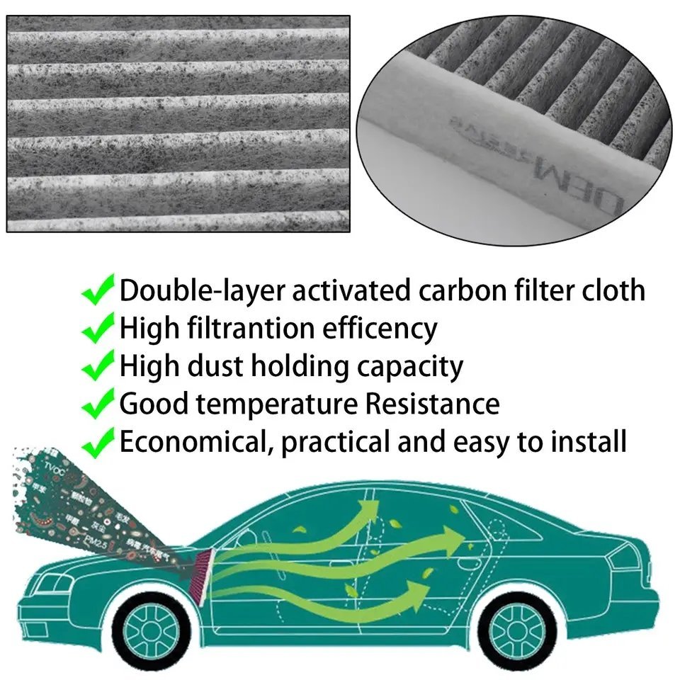 Engine Cabin Pollen Air Filter 28113-2S000 97133-2E200 For Hyundai ...